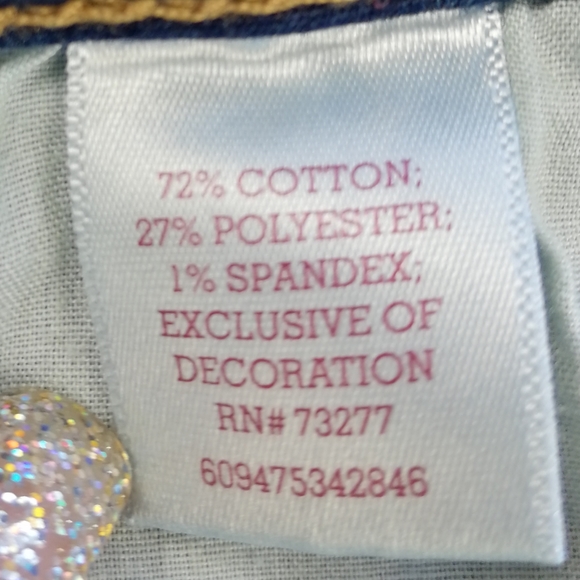 SO Blue Cropped Jeans Size 5 - Picture 4 of 6